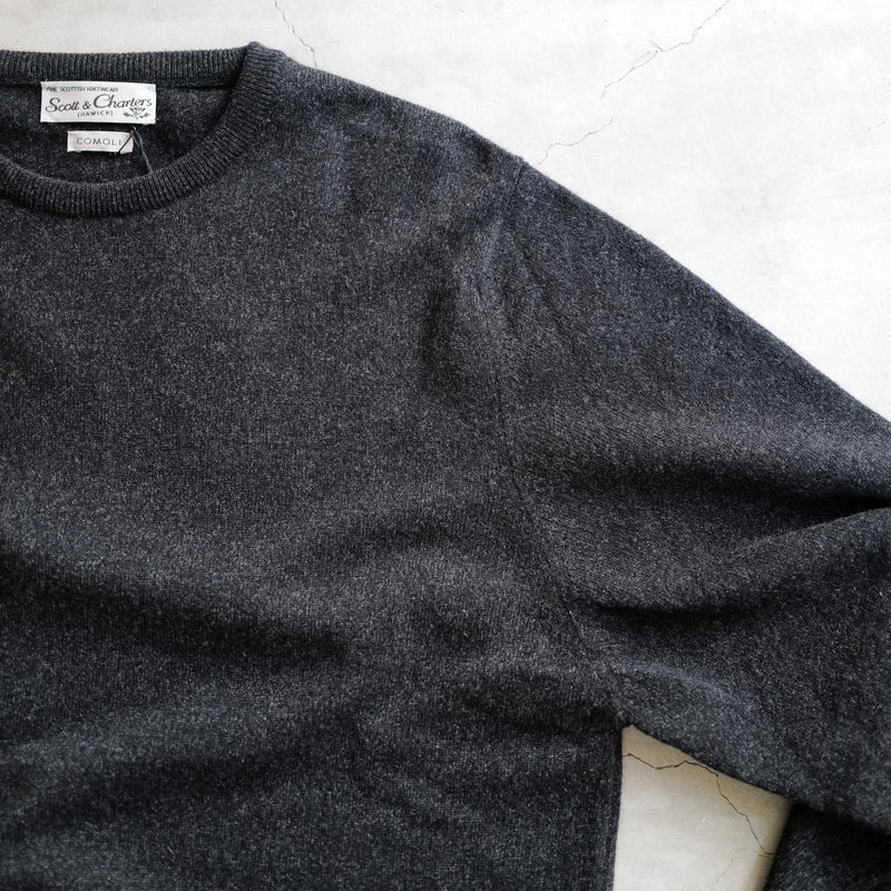 SCOTT&CHARTERS × COMOLI CREW NECK KNIT – ABOUT