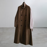 TECHNICAL COTTON OVER SIZING UNLINED TRENCH COAT
