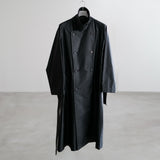 TECHNICAL COTTON OVER SIZING UNLINED TRENCH COAT