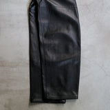 LAMB LEATHER NAPPA MOON JET PANTS