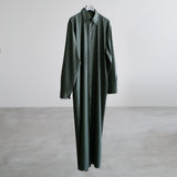 FINE WOOL LONGSLEEVE LONG SHIRT