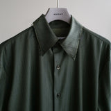 FINE WOOL LONGSLEEVE LONG SHIRT