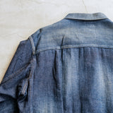 DENIM JACKET SIDE PANEL