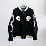 VELVETEEN SUKA "SKULL & SNAKE"