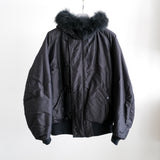 COTTON SILK MILITARY HOODED JACKET