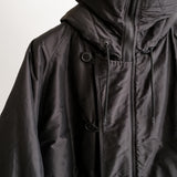 COTTON SILK MILITARY HOODED JACKET