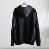 COTTON FLEECE ZIP PARKA