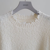 FRAY CREWNECK