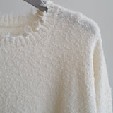 FRAY CREWNECK