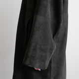 SUEDE CAR COAT