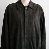 SUEDE CAR COAT