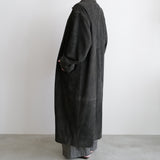 SUEDE CAR COAT