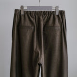 SUMMER WOOL DRAWSTRING TROUSERS