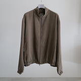 CUPRO DOUBLED ZIPPER JACKET