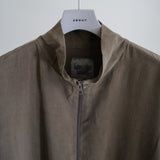 CUPRO DOUBLED ZIPPER JACKET