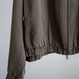 CUPRO DOUBLED ZIPPER JACKET