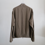 CUPRO DOUBLED ZIPPER JACKET