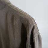 CUPRO DOUBLED ZIPPER JACKET