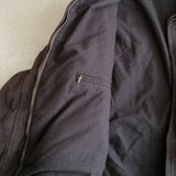 HEMP DUCK ZIP SHORT JACKET