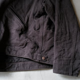 HEMP DUCK ZIP SHORT JACKET