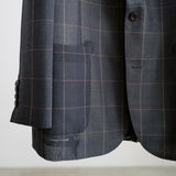 SUPER EXTRA FINE WORSTED & SILK SHEER VOILE TAILORED JACKET