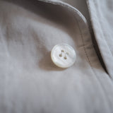 COTTON LINEN BOILE PIECE DYED OPEN COLLAR SHIRTS