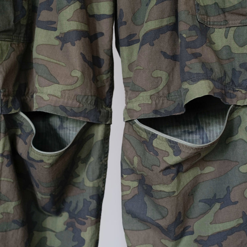 CAMO CONVERTIBLE 6P PANTS – ABOUT