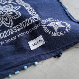 EMBIODERED VINTAGE BANDANA