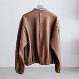 LEATHER SIX ZIPPER JACKET