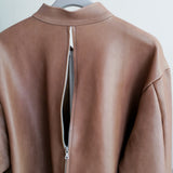 LEATHER SIX ZIPPER JACKET