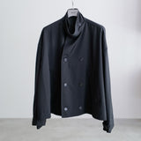 RAINSYSTEM WOOL CROPPED JACKET