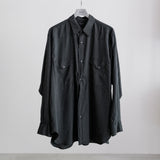 SILK GARMENT DYE WESTERN SHIRT