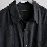 SILK GARMENT DYE WESTERN SHIRT
