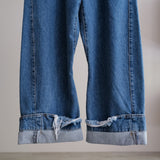 OVERSIZED DENIM TROUSERS