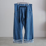 OVERSIZED DENIM TROUSERS