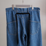 OVERSIZED DENIM TROUSERS