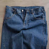 OVERSIZED DENIM TROUSERS