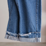 OVERSIZED DENIM TROUSERS