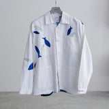 BLANC DE TRAVAIL HOCKNEY POOLSIDE GOSSIP