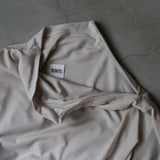 EXTRA FINE WOOL JERSEY DRAPED TOPS