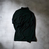 EXTRA FINE WOOL JERSEY DRAPED TOPS