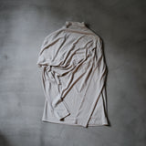 EXTRA FINE WOOL JERSEY DRAPED TOPS