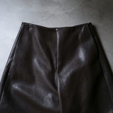 LEATHER FULL TROUSERS