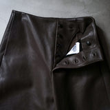 LEATHER FULL TROUSERS