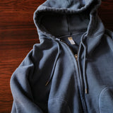 FULL ZIP SWEAT PARKA
