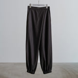 WIDE TUCK TROUSERS