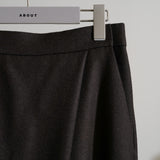 WIDE TUCK TROUSERS