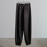 WIDE TUCK TROUSERS