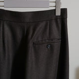 WIDE TUCK TROUSERS