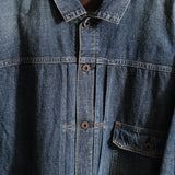 DAMAGED DENIM JACKET